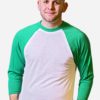 Augusta 50/50 Raglan Band T-Shirts