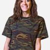 Code Five 100% Cotton Camo Band T-Shirts