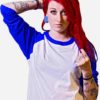 Tultex 100% Cotton Raglan Band T-Shirts