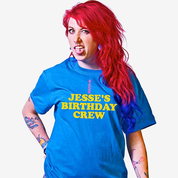 Birthday Crew Shirts