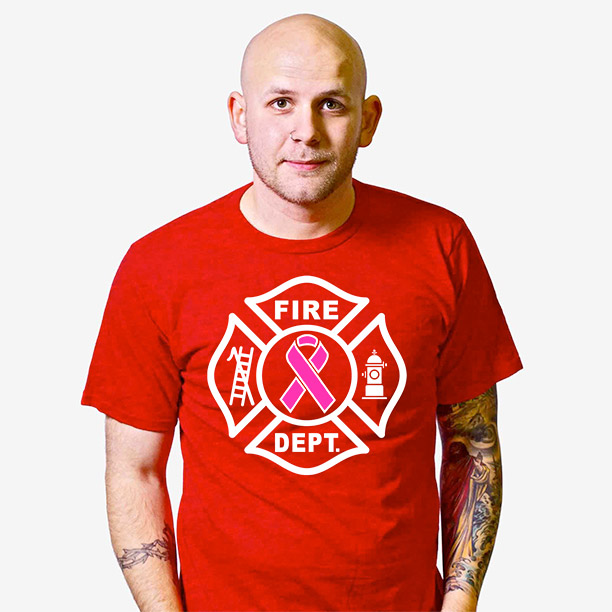 Firefighter Breast Cancer Shirts