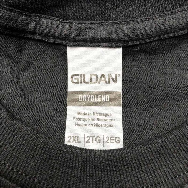 Gildan 8000 Tag